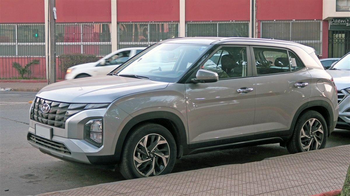 Hyundai Creta cinza visto de frente - seguro do Hyundai Creta pela Rio Rubio Corretora